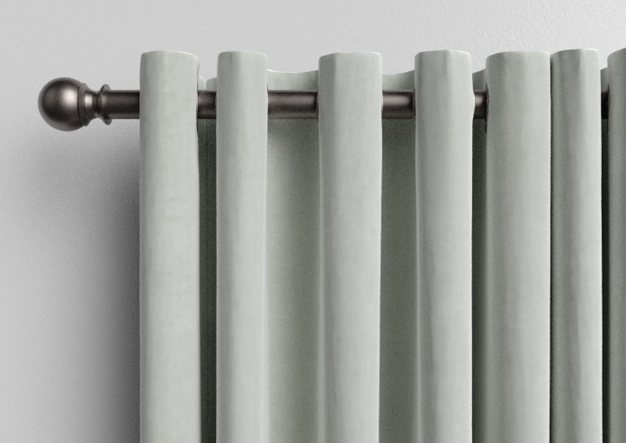 Odessa Velvet, Smoke - Made to Measure Curtains - Image 12